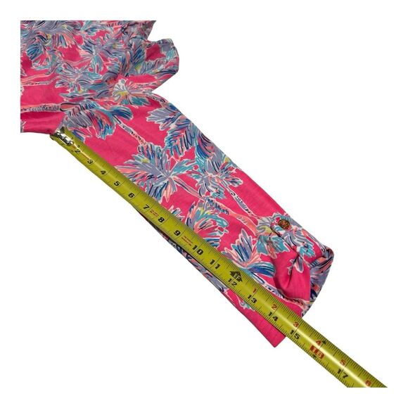 Lilly Pulitzer Pink Palm Print Mini Dress - Picture 6 of 10